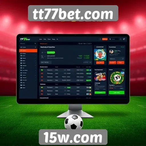 Explorando a interface do tt77bet.com